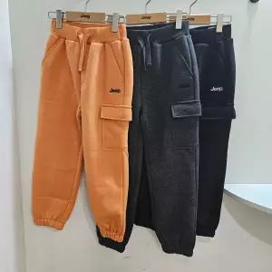 [지프키즈]24신상공용키즈  기모 산자수트레이닝팬츠KP4TPU946_US