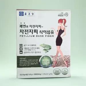 종근당건강 쾌변엔 차전자피 오렌지맛 식이섬유 6g x 30포 1개