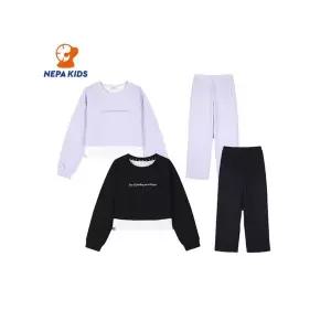 [하프클럽/네파키즈]NEPA KIDS 네파키즈 여아 크롭 레이어드형 세트 KL65954