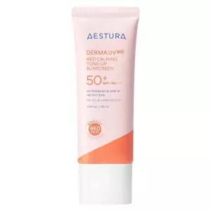 에스트라 더마 UV 365 레드진정 톤업 선크림 SPF50+ PA++++ 40ml × 1개
