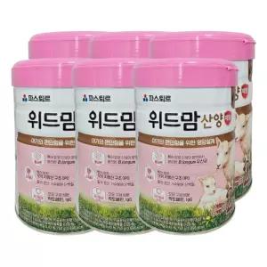 파스퇴르 위드맘 산양 제왕 2단계 750g, 6개