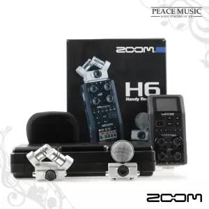 줌 핸디 레코더 H6 ZOOM H-6 휴대용 녹음기 오디오 마이크 윈드스크린 케이스 포함