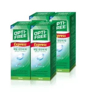 옵티프리 렌즈세척액 익스프레스 355ml 4개