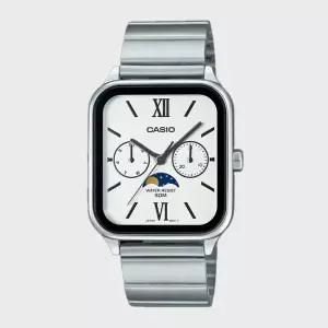 CASIO 카시오 MTP-M305D-7A2 문페이즈 빈티지 화이트 메탈 남성시계