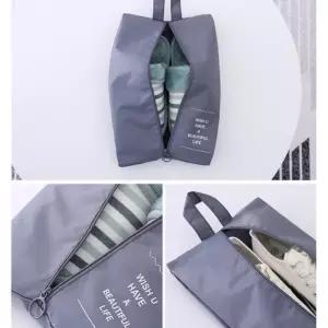 캐리어 운동화가방 수납 짐싸기 신발 정리백 여행파우치 케이스 실내화 세면도구 운동화