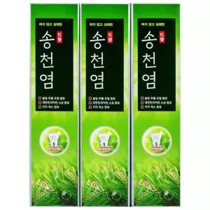 송천염 메디안 120g 송천염치약 구강관리 3개입 메디안치약 일반치약 치약 x