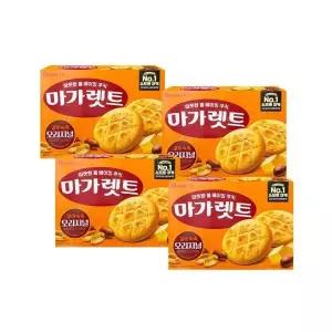 롯데 마가렛트 오리지널 쿠키 디저트 352g 4개 GST MNS