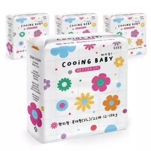 Cooing 베러업 아기 육아용품 팬티형 기저귀 특대형(XL) 88매