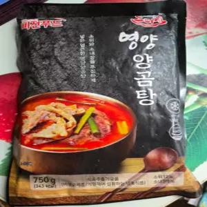 노다지영양양곰탕 심가네 노다지 영양 양곰탕 내장탕 (750g x 2팩)