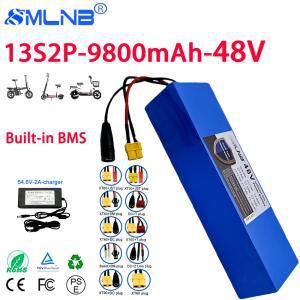 13S2P 48V 9800mAh 18650 리튬 이온 배터리 팩 Xiaomi M365 전기 스쿠터 내장 BMS 1000W