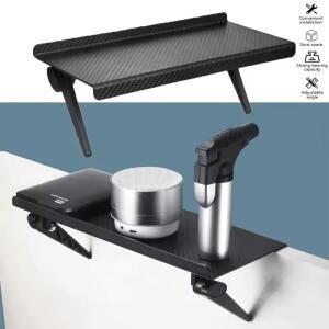 1PC TV 화면 상단 스토리지 선반 조정 가능한 모니터 랙 컴퓨터 데스크탑 디스플레이 스탠드 라우터 주최