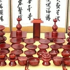 제사상 용품 제기 향로 명절 37p 제사용품 제례상 추석 2026년 원목 촛대