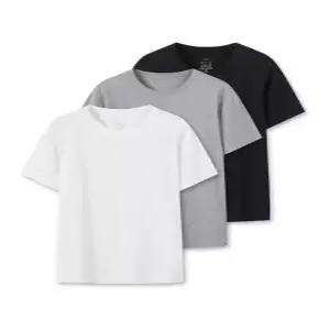 공용 코튼 베이직 반팔티 3PACK_MSF5TS3001