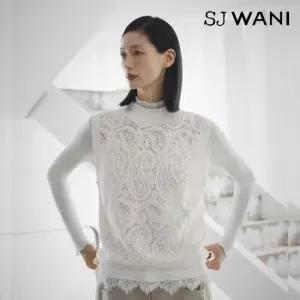 SJ와니 26FW 아티장 크래프트 니트 베스트 1종
