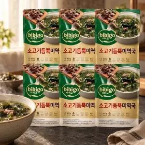 [CJ] 비비고 소고기 듬뿍 미역국 460g x 6_26830766