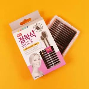 귀지 귀이개 점착식 귀 끈끈이 제거 귓밥 면봉 접착 점착 귀파개 20P 청소