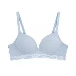 스포츠 아웃밴드 노와이어 브라 블루 WBWBR4M22A