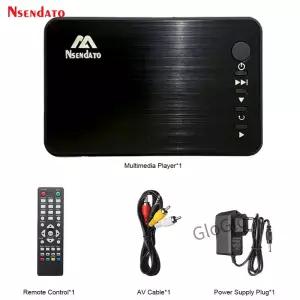 미니 풀 HD 미디어 멀티미디어 플레이어 자동재생 1080P USB 외장 HDD SD U VGA 출력 지원 MKV RMVB