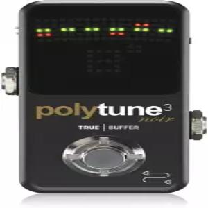 TC Electronic 폴리포닉 미니 튜너 POLYTUNE 3 Noir [국내 정식 제품]