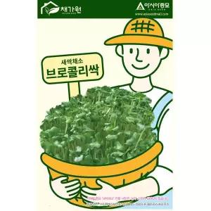 아시아종묘 씨앗 새싹 브로콜리싹 500g