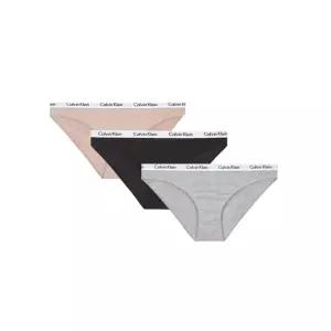 캘빈클라인 언더웨어 CALVIN KLEIN UNDERWEAR 여성 캐러셀 3PK 비키니 팬티 QP1258O-6