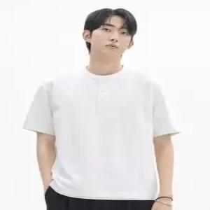 남성 코튼 헨리넥 T 반팔_MSG2TS1205