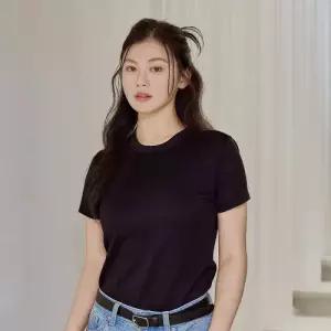 여성 소프트 코튼 크루넥 T 반팔_MSG2TS2903