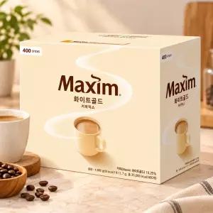 맥심 화이트골드 커피믹스 400T