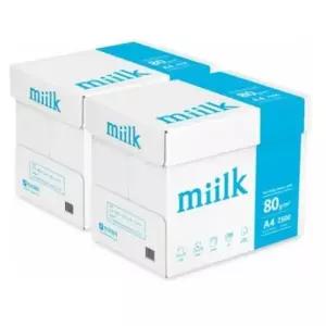 밀크 A4 80g 5000매 복사용지 500매x5권 2박스