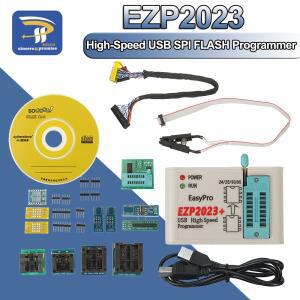 EZP2023 고속 USB SPI 프로그래머 + 12개 어댑터 지원 24 25 26 93 95 EEPROM 플래시 Bios 칩 EZP2019보다