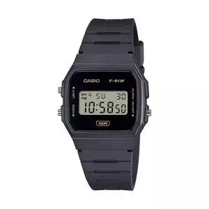 카시오 전자 시계 공용 커플 스포츠 F-91WB-8A