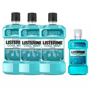 리스테린 쿨민트 750ml 3개 +250ml 1개