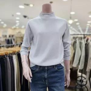 [BCBG]올앤선드리 홀가먼트 하프넥 니트 A5S1K301_DG