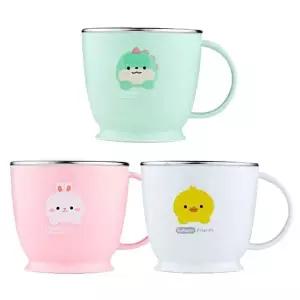 [에디슨]에디슨 프렌즈2.0 논슬립 스텐 한손컵 240ml