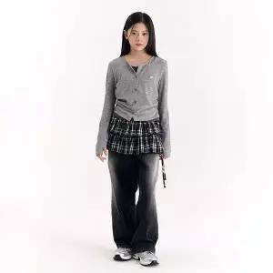 [더데이걸] 와이드 뒤테일 데님 TGTJ25W05_7358