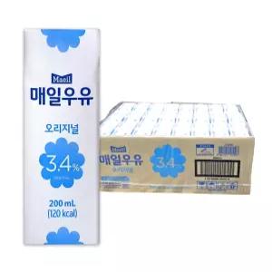 매일 멸균우유 오리지널 200ML x 24팩