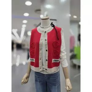 라운드 니트 베스트 BAKVA1611_CA
