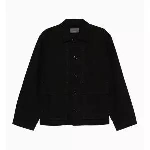 26FW 르메르 박시 블랙 공용 데님 자켓 OW1223 LD1055 999