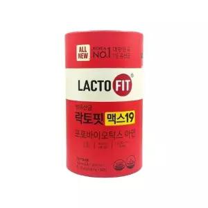 종근당건강 락토핏 맥스19 프로바이오틱스 생유산균 아연 2g x 60포 1통 / N