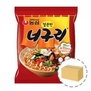 루리점빵 얼큰한 너구리 봉지 라면 한박스 40개 PC방라면
