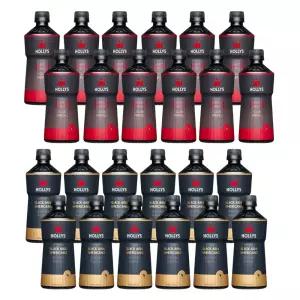 할리스 시그니처 아메리카노 550ml 12개 + 블랙아리아 아메리카노 550ml 12개 (총 24개)