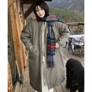WEDNESDAYOASISFORWOMEN W/M-65 피쉬테일 야상 패딩 코트_3COLOR