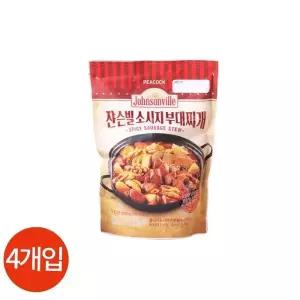 CL 피코크 쟌슨빌 소시지 부대찌개 500g x 4개