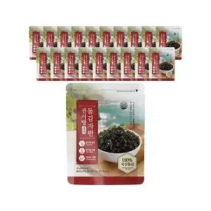 권서방 100% 국산돌김 돌김자반 40g, 20개