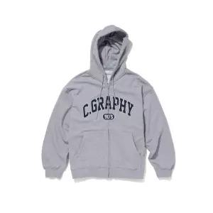 코드그라피 C.GRAPHY 아치 로고 후드 집업 CBFUF0213 1000872355841