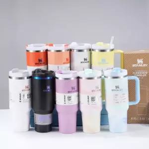 [해외] 스탠리 텀블러 40oz 1.18L 스테인리스 텀블러 콜드컵 개별포장 8종