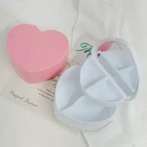 DIY 거울내장 하트 소품 액세서리 케이스 2색상악세서리정리함 액세서리정