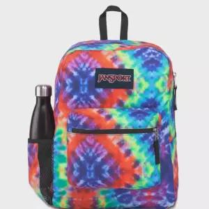 Jansport 잔스포츠 크로스타운 RED MULTI HIPPIE DAYS