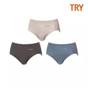 [트라이]TRY 여성용 맥시스타일 요실금 케어 팬티 3매입