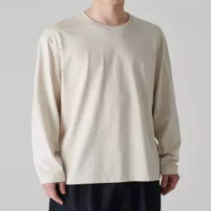 무신사 스탠다드 쿨탠다드 크루 넥 긴소매 티셔츠 에크루 56597856